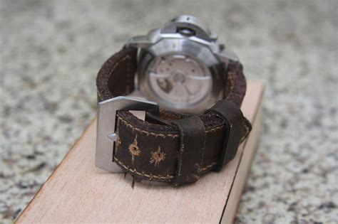 custom panerai watch strap rhino|Panerai watch strap makers.